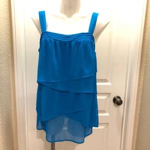 Layered Lane Bryant Sleeveless Chiffon Top Size 14